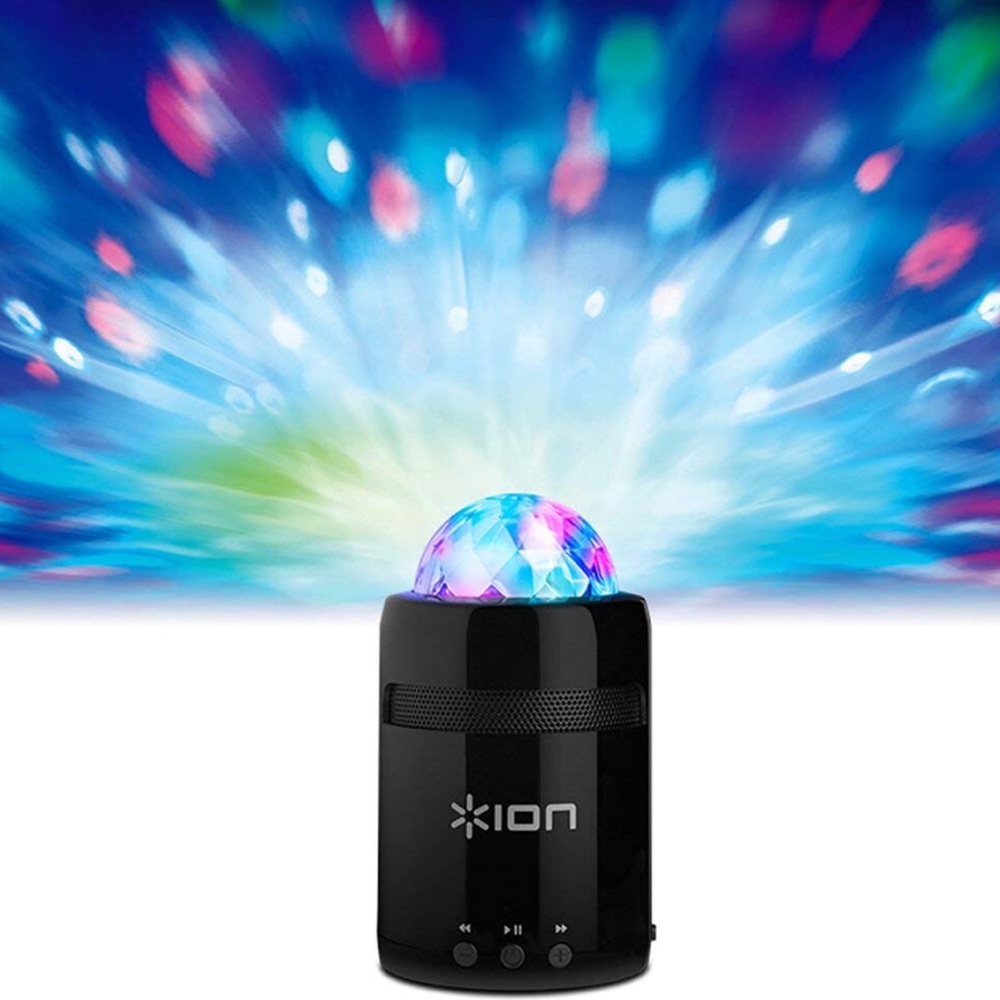 ION Audio Party Starter Bluetooth Speaker Lights